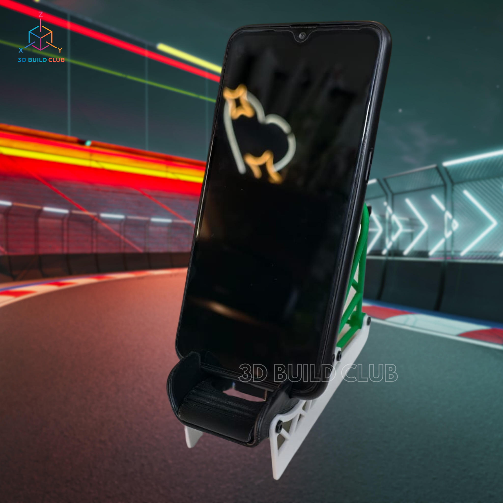 Racing Seat Mobile Phone Stand
