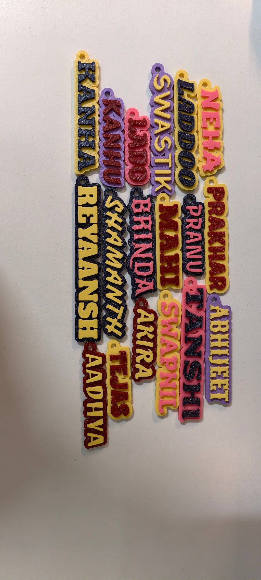 Customized Name Keychains