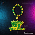 Birthday Boy Chain Prop – Personalized 3D Printed Birthday Accessory