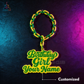 Birthday Girl Chain Prop – Personalized 3D Printed Birthday Accessory